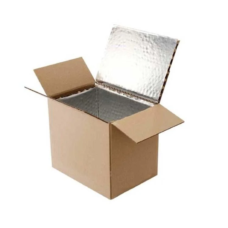 Kraft Cardboard Good Quality Brown Corrugated Paper Printing Shipping Food Preservation Packaging Box &amp; Crates