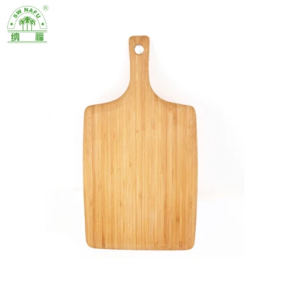 Long and Thick Bamboo Wooden Chopping Board Pizza Board with Handle for Kitchen