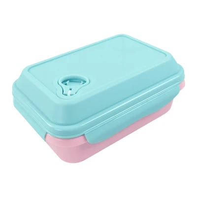 Vacuum Preservation Leakage Proof PP Plastic Bento Tiffin Box