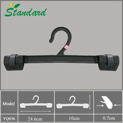 Plastic Pants Bottom Hanger for Kids Trousers with Customized Color